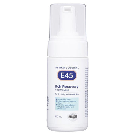 E45 Itch Recovery Coolmousse 100 ml - OhYouLuckyDuck.com.au