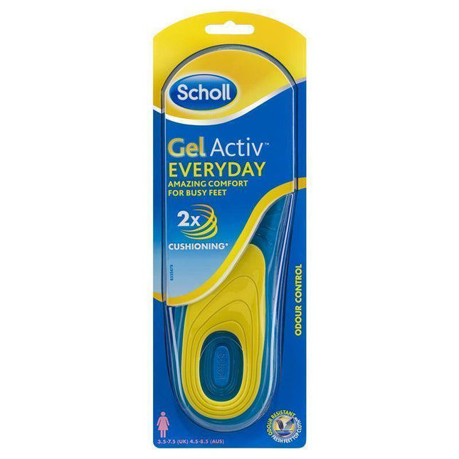 Scholl GelActive Everyday Women Insole - OhYouLuckyDuck.com.au