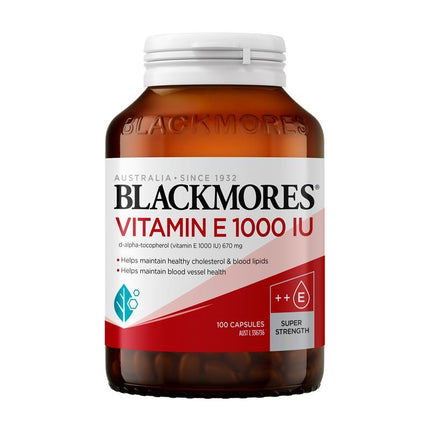 Blackmores Natural E 1000iu Capsules 100 - OhYouLuckyDuck.com.au