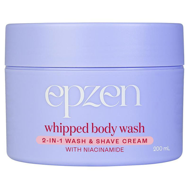 Epzen Whipped Body Wash 2-In-1 Wash & Shave Cream 200 ml - OhYouLuckyDuck.com.au