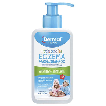 Dermal Therapy Little Bodies Eczema Wash & Shampoo - OhYouLuckyDuck.com.au