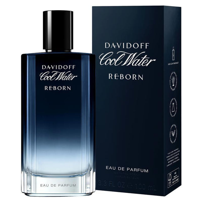 Davidoff Cool Water Reborn Man EDP 100Ml - OhYouLuckyDuck.com.au
