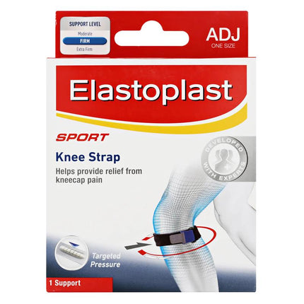 Elastoplast Sport Adj Knee Strap Black