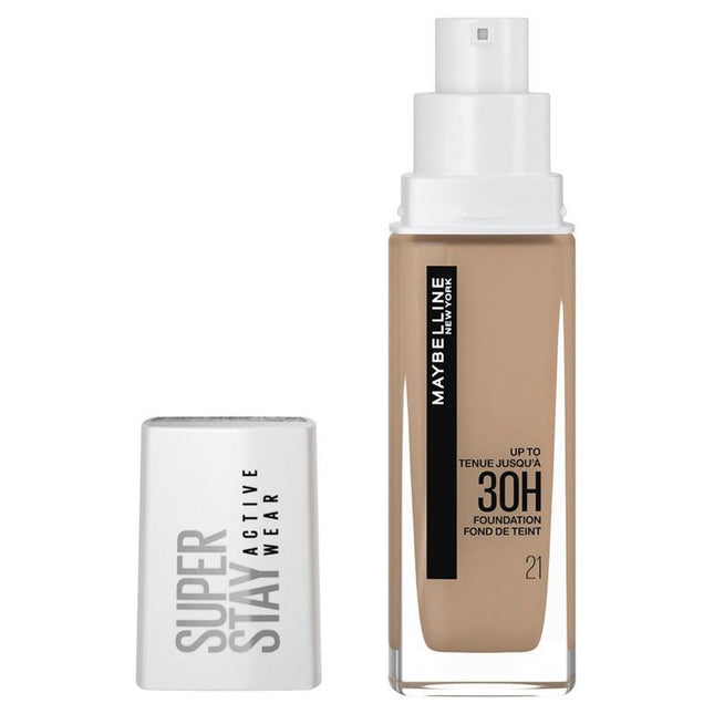 Maybelline Superstay 30 Hour Foundation 21 Nude Beige - OhYouLuckyDuck.com.au