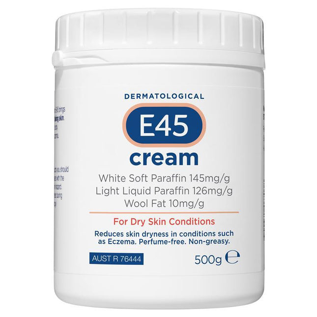E45 Cream 500G - OhYouLuckyDuck.com.au