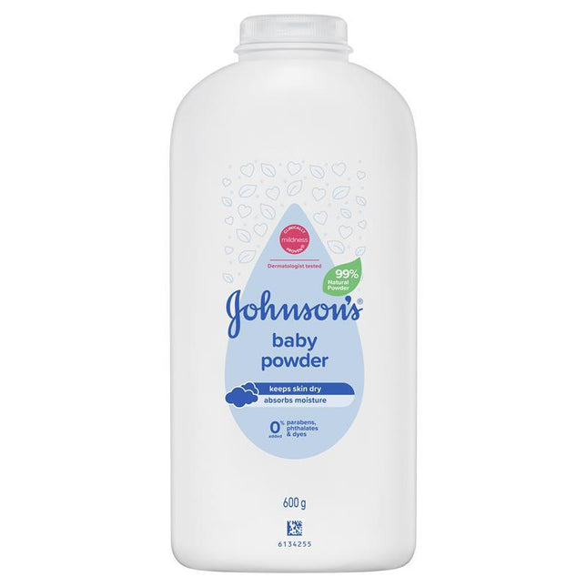 Johnsons Baby Pure Cornstarch Powder 600g - OhYouLuckyDuck.com.au