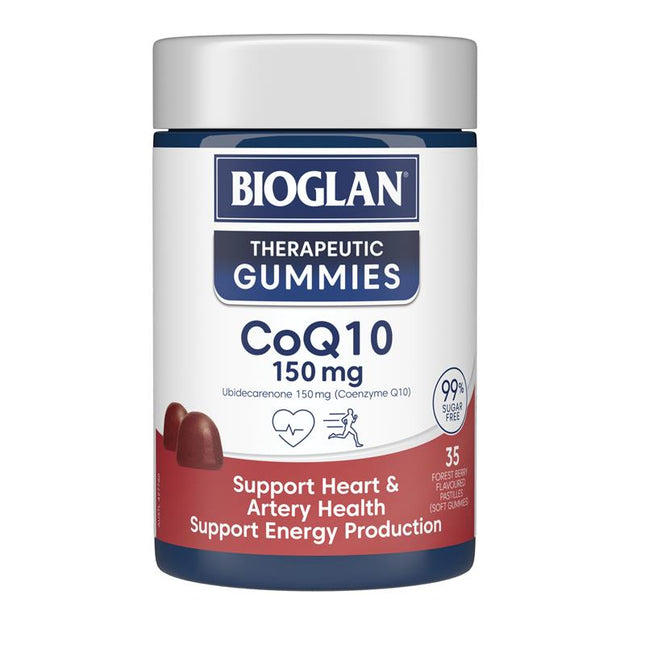 Bioglan Therapeutic Gummies CoQ10 150mg 35 Gummies - OhYouLuckyDuck.com.au