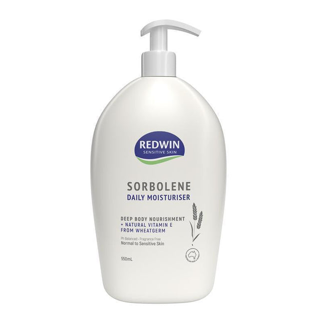 Redwin Sorbolene Moisturiser with Vitamin E 550ml