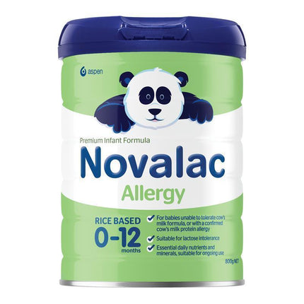 Novalac Allergy Premium Rice Based Infant Formula 800G