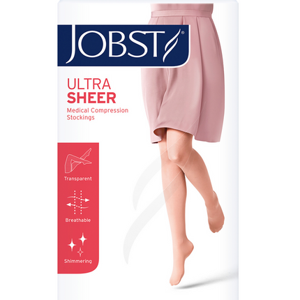 Jobst Ultra Knee Black Medium 15-20