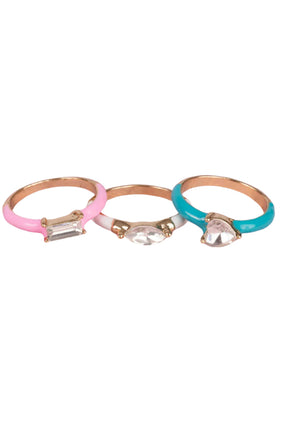 Great Pretenders Boutique Chic Crystal Rings