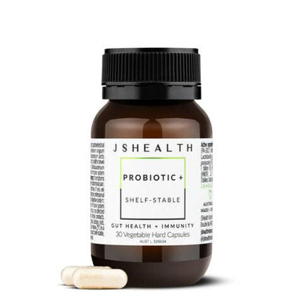 JSHEALTH Probiotic + Shelf-Stable 60 Capsules - OhYouLuckyDuck.com.au