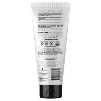 Schwarzkopf Extra Care Blonde Anti-Yellow Toning Blonde Toner 250ml - OhYouLuckyDuck.com.au