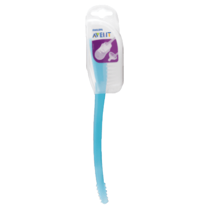 Avent Bottle & Teat Brush Blue - OhYouLuckyDuck.com.au