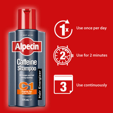 Alpecin Shampoo C1 Caffeine 375Ml