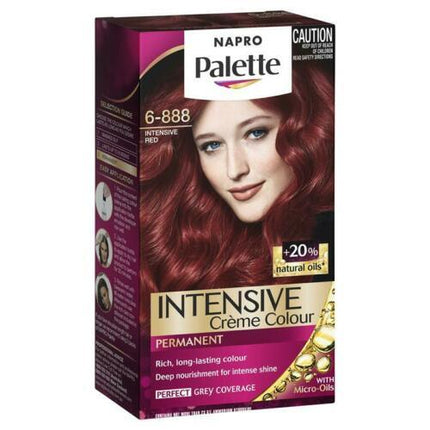 NAPRO Palette Intensive Creme Colour Permanen Intensive Red - OhYouLuckyDuck.com.au