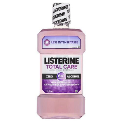 Listerine Total Care Zero Alcohol Mouthwash 1 Litre - OhYouLuckyDuck.com.au