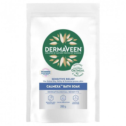 Dermaveen Sensitive Relief Calmexa Bath Soak - 200g - OhYouLuckyDuck.com.au