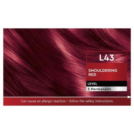 Schwarzkopf Brilliance L43 Smouldering Red - OhYouLuckyDuck.com.au