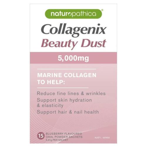 Naturopathica Collagenix Beauty Dust 5000MG Sach 15 - OhYouLuckyDuck.com.au