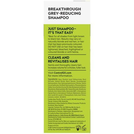 Just For Men Control Gx Grey Reducing Shampoo 118ml - OhYouLuckyDuck.com.au