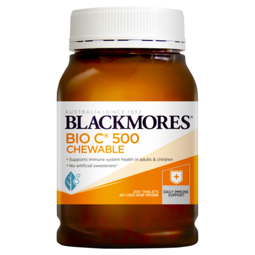 Blackmores Bio C 500MG Chew Tabs 200 - OhYouLuckyDuck.com.au