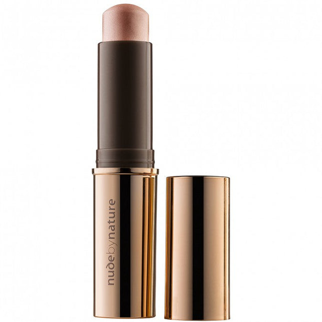 Nude by Nature Touch Of Glow Highlighter Stick Champagne - OhYouLuckyDuck.com.au