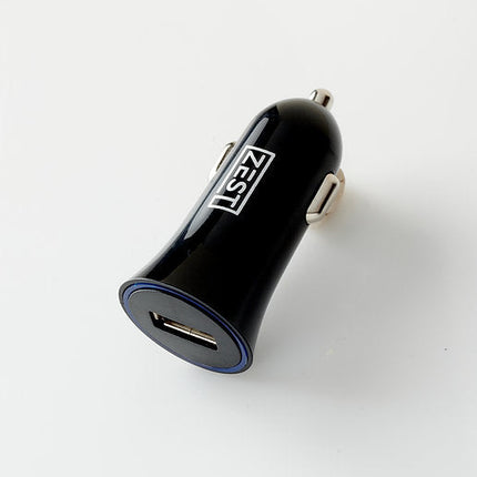 Zest Car Charger 2.4A Black