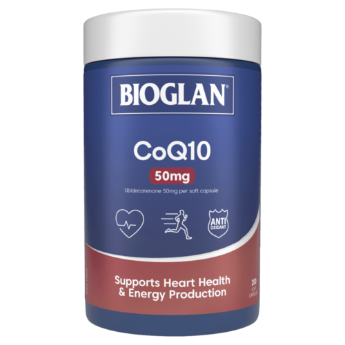 Bioglan CoQ10 50mg 200 Capsules - OhYouLuckyDuck.com.au