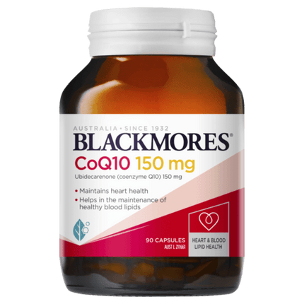Blackmores CoQ10 150mg 90 Capsules - OhYouLuckyDuck.com.au