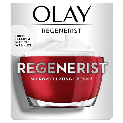 Olay Regenerist Advanced Anti-Ageing Micro-Sculpting Face Cream Moisturiser 50g - OhYouLuckyDuck.com.au