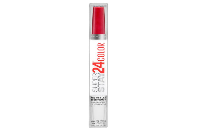 Maybelline Superstay 24Hr Lip 15 All Day Cherry - OhYouLuckyDuck.com.au