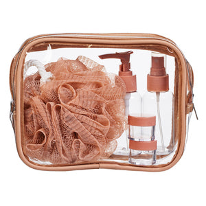 Priceline Cosmetic Travel Bag and Organizer Pouch Set 6 Piece