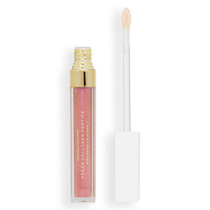Revolution Pro Vegan Collagen Peptide High Shine Lip Gloss Cashmere 4mL