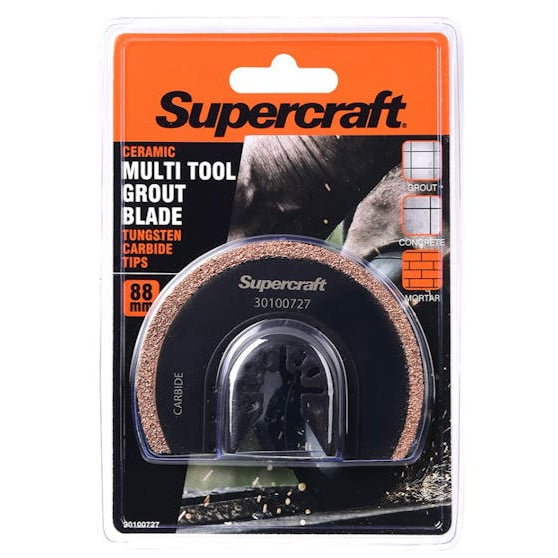 Supercraft Pack of 2 Tool Grout Blade 88mm