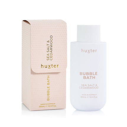 Huxter Sea Salt and Cedarwood Bubble Bath 300ml