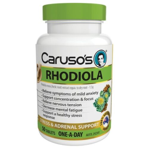 Caruso'S Rhodiola Tabs 50 - OhYouLuckyDuck.com.au
