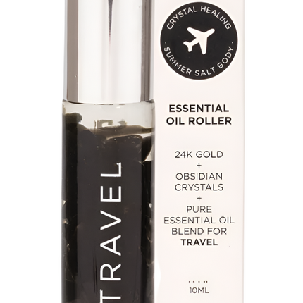 Summer Salt Essential Oil Roller Travel -  Obsidian 10ML