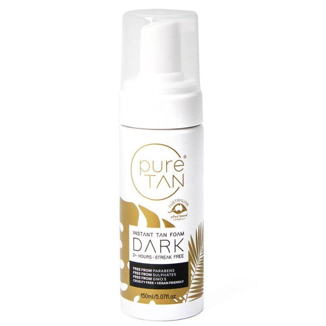 Pure Tan Instant Tan Foam Dark - 150mL - OhYouLuckyDuck.com.au