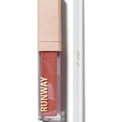 Runway Room Lip Kit Mocha Magic Lip Liner and Lip Prep Tinted Lip Balm