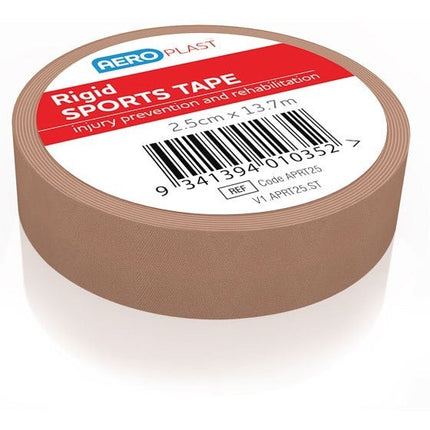 Aero Rigid Sports Strapping Tape 2.5CM X 13.7M