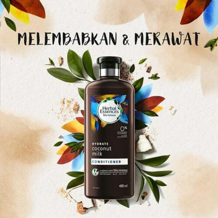 Herbal Essences Hydrate Coconut Milk Conditioner 400ml - OhYouLuckyDuck.com.au