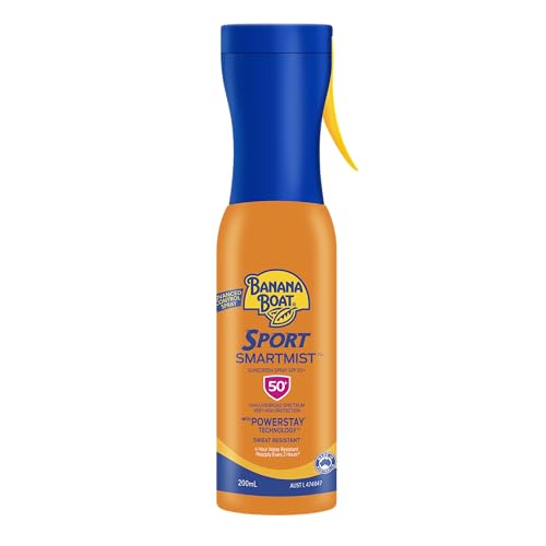 Banana Boat Sport Smartmist Sunscreen Spray Spf 50 Plus 200ML