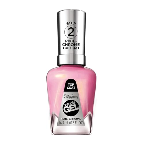 Sally Hansen Miracle Gel Nail Polish Special Effects Top Coat Pixie Chrome