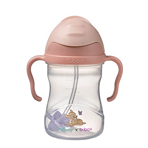 B.Box Disney Sippy Cup With Weighted Straw For Toddlers Bambi 240ML