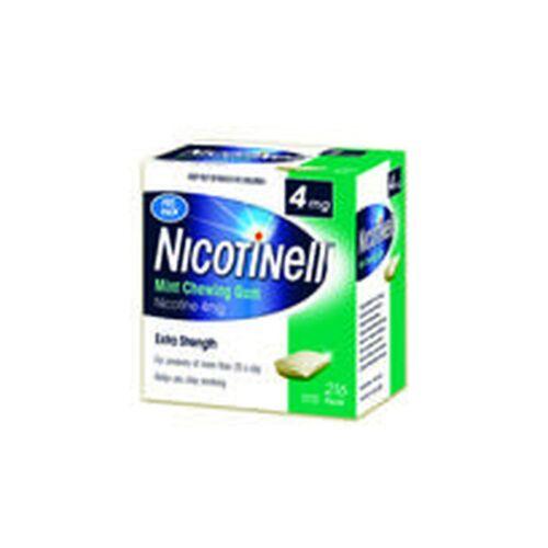 Nicotinell Chewing Gum Mint 4mg | 216 Pieces - OhYouLuckyDuck.com.au