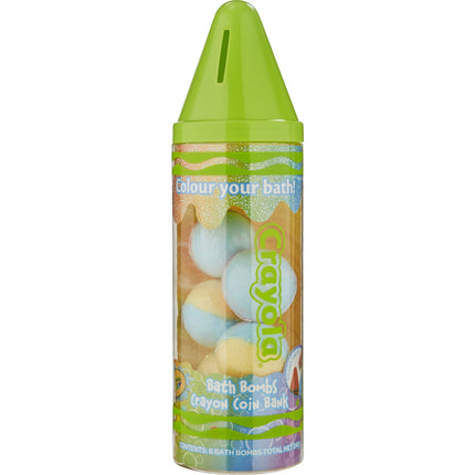 Crayola Crayon Bath Bomb Coin Bank