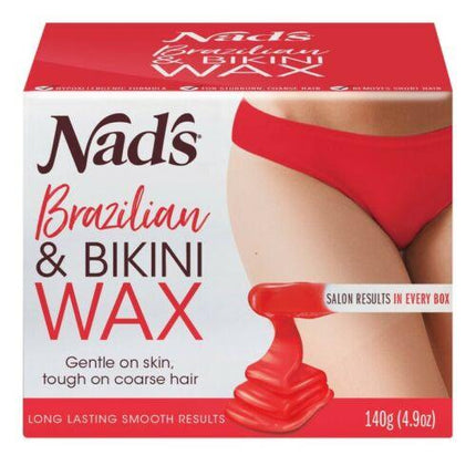 Nads Wax Brazilian & Bikini Kit 140g - OhYouLuckyDuck.com.au