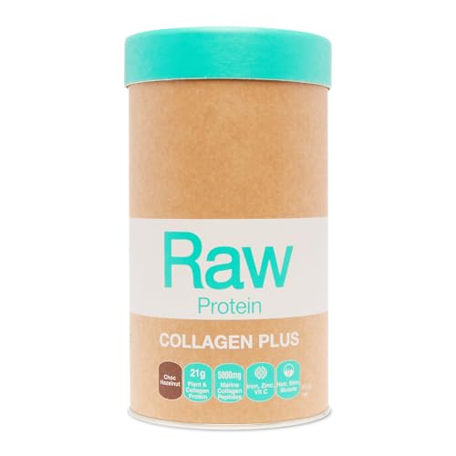 Amazonia Raw Protein Collagen Plus Creamy Hazelnut 450G