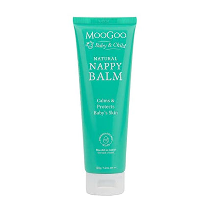 Moogoo Nappy Balm For Soothing And Protecting Baby Skin 120G